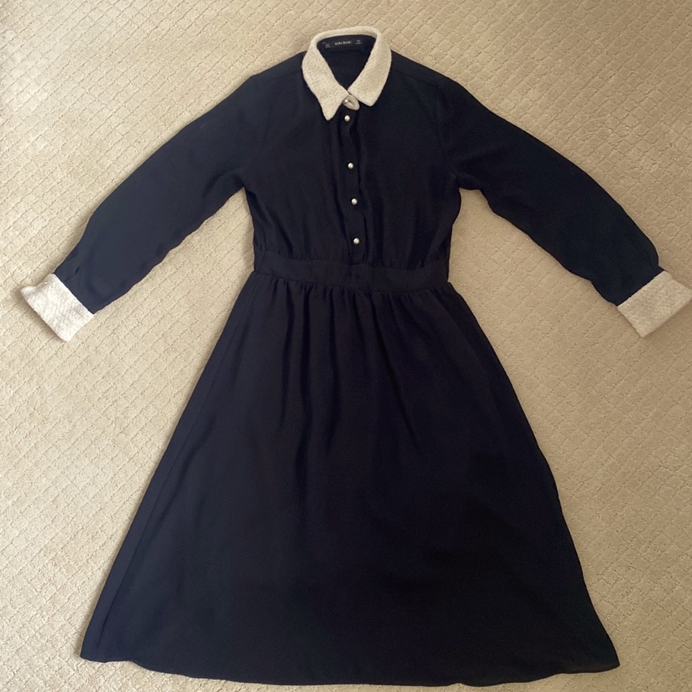 Zara Basic Black Dress